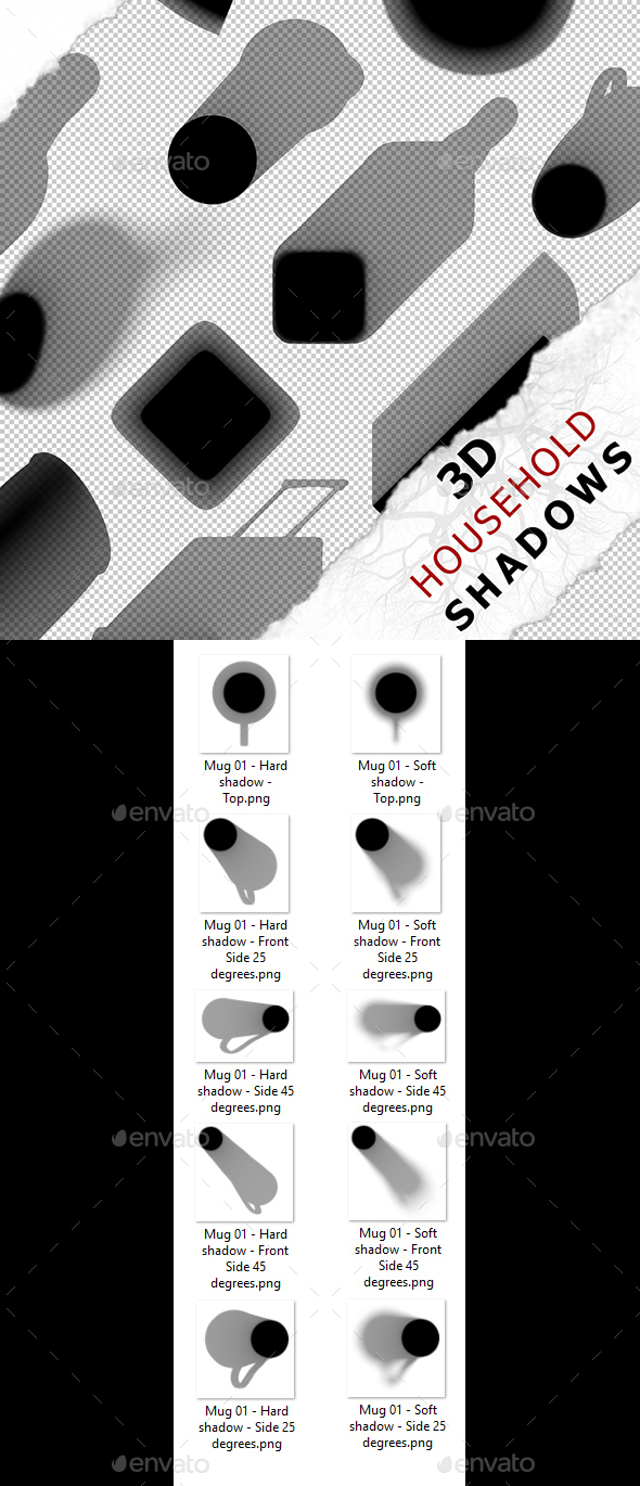 3D Shadow - 3Docean 22269476
