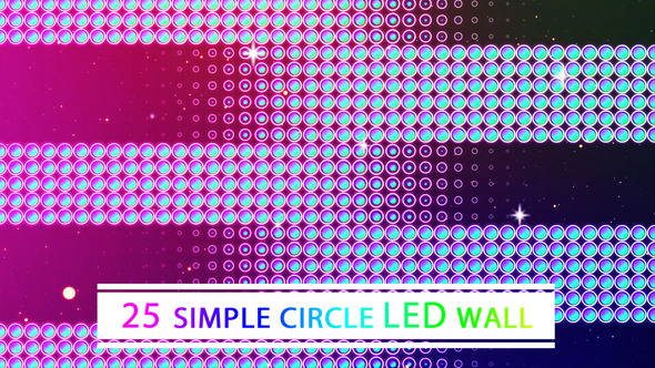 25 Simple Circle LED Wall Pack