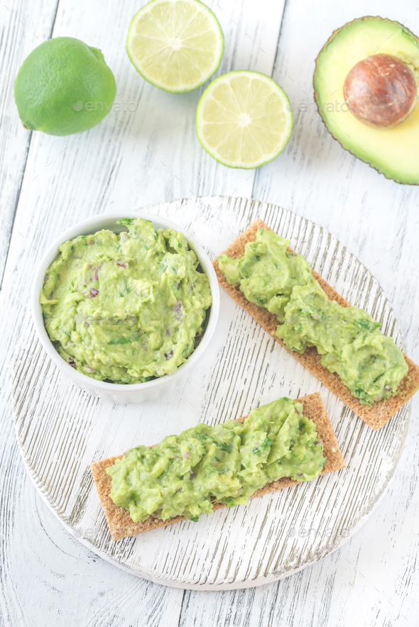 Sandwiches with guacamole Stock Photo by Alex9500 PhotoDune