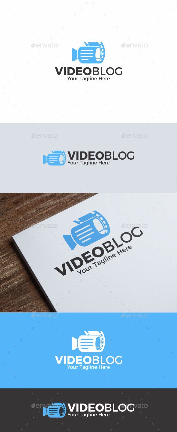 Video Blog logo - Symbols Logo Templates
