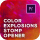 Color Explosions Stomp Opener - VideoHive Item for Sale