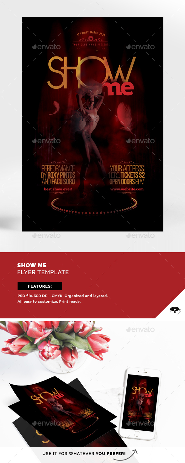 Show Me Flyer Template - Events Flyers