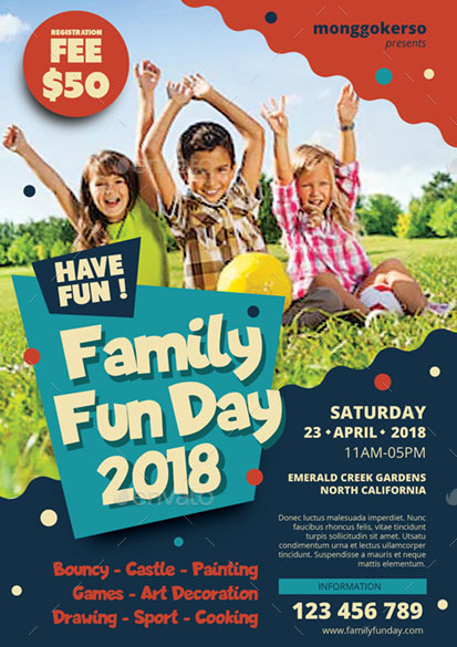 Family Fun Day, Print Templates | GraphicRiver