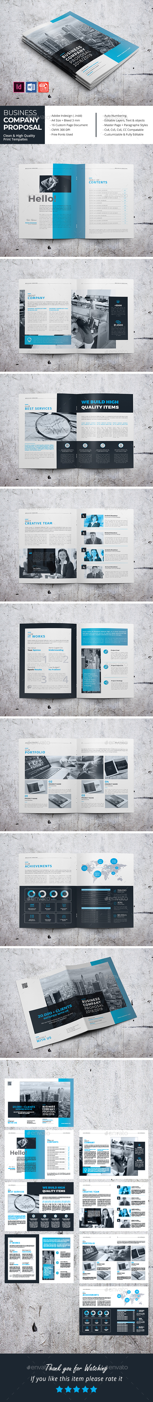 Business Company Proposal - Corporate Brochures