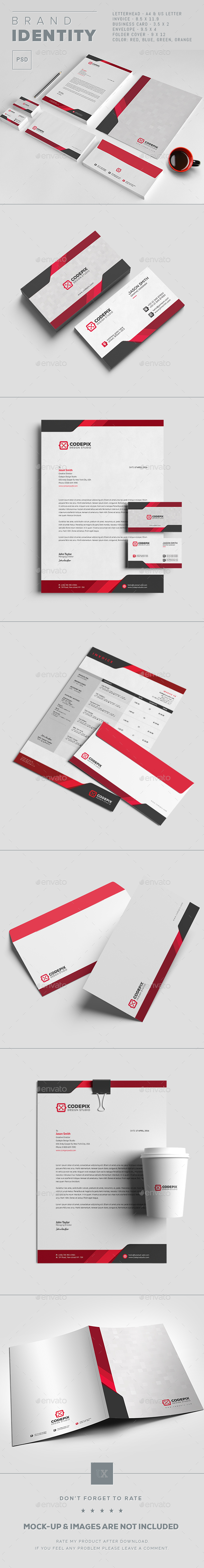Corporate Identity - Stationery Print Templates