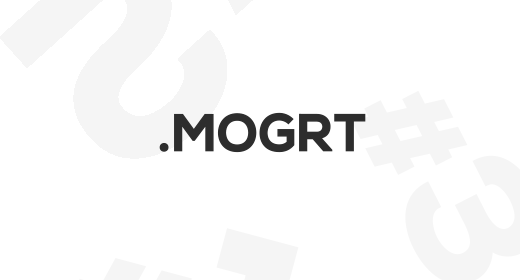 MOGRT l Premiere Pro Templates