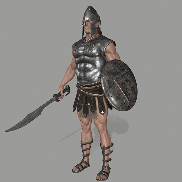 gladiator armor - 3Docean 22280959