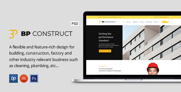 BPC - Construction Company PSD - Business Corporate