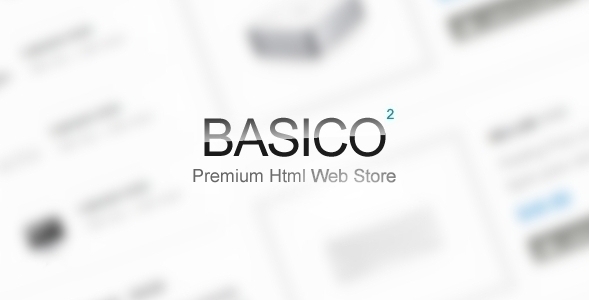 Basico: E-commerce Site - ThemeForest 471301