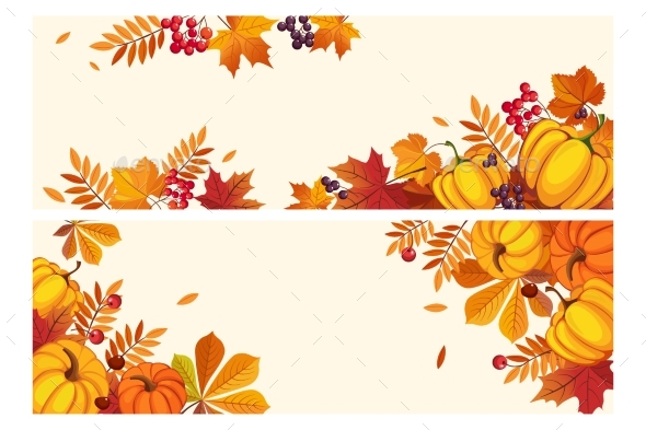 Thanksgiving Background with Space for Text - Miscellaneous Seasons/Holidays