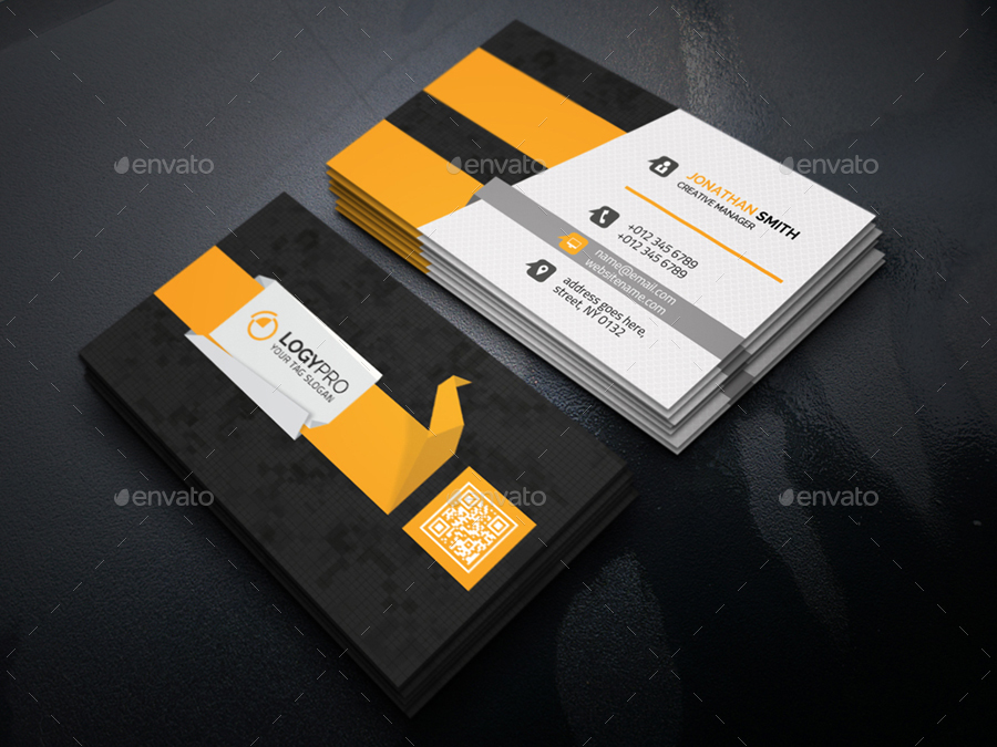 Corporate Business Card, Print Templates | GraphicRiver