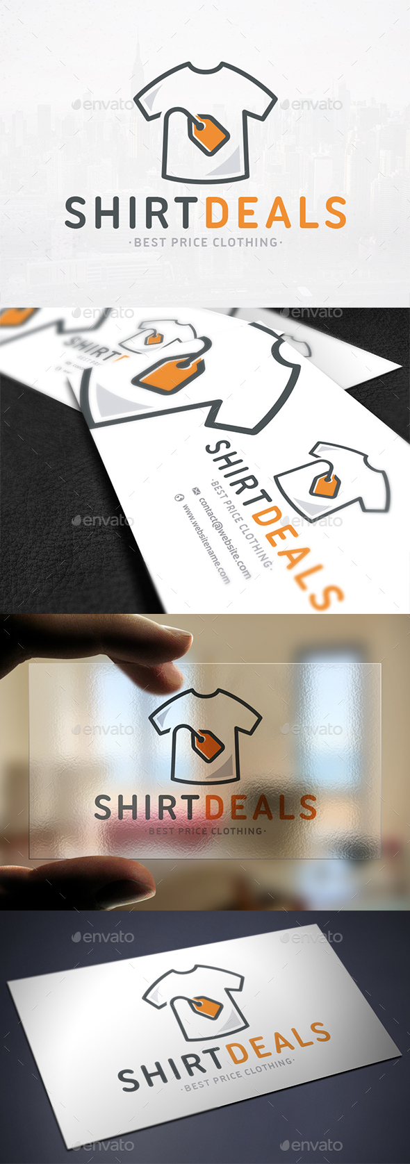Clothing Deals Logo Template - Objects Logo Templates