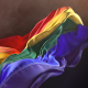 Pride Flag Blowing in the Wind - VideoHive Item for Sale