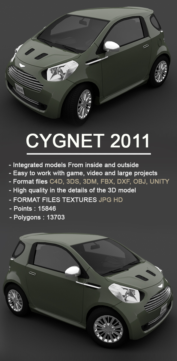 Cygnet car 2011 - 3Docean 22286490