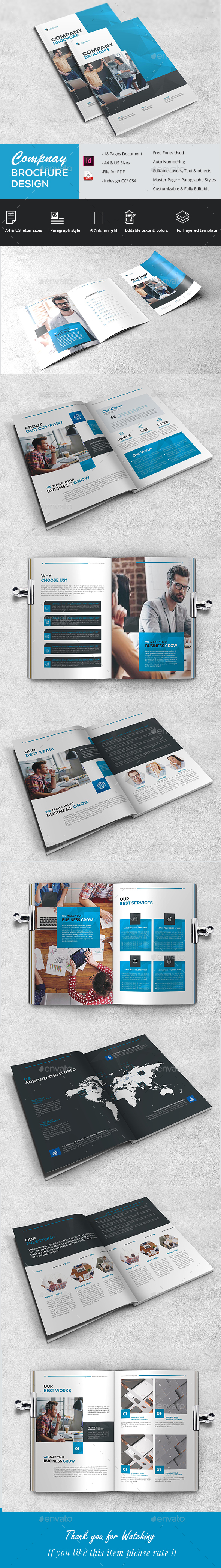 Elegant Proposal Brochure - Brochures Print Templates