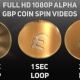 GBP Golden Coin Spin - VideoHive Item for Sale