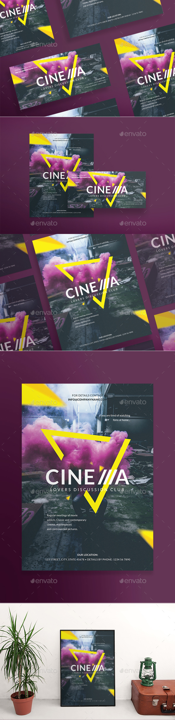 Cinema Club Flyers - Miscellaneous Events