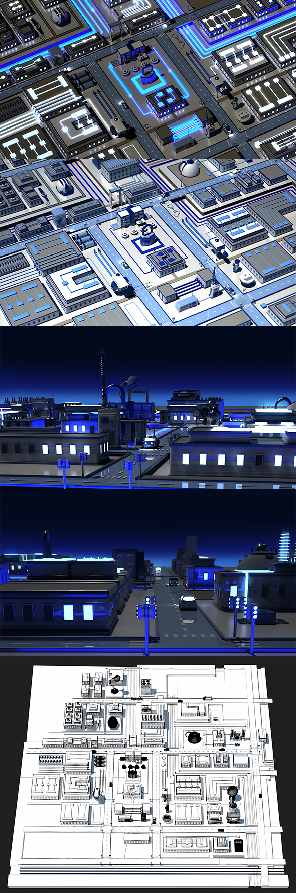 Megalopolis engineering - 3DOcean Item for Sale