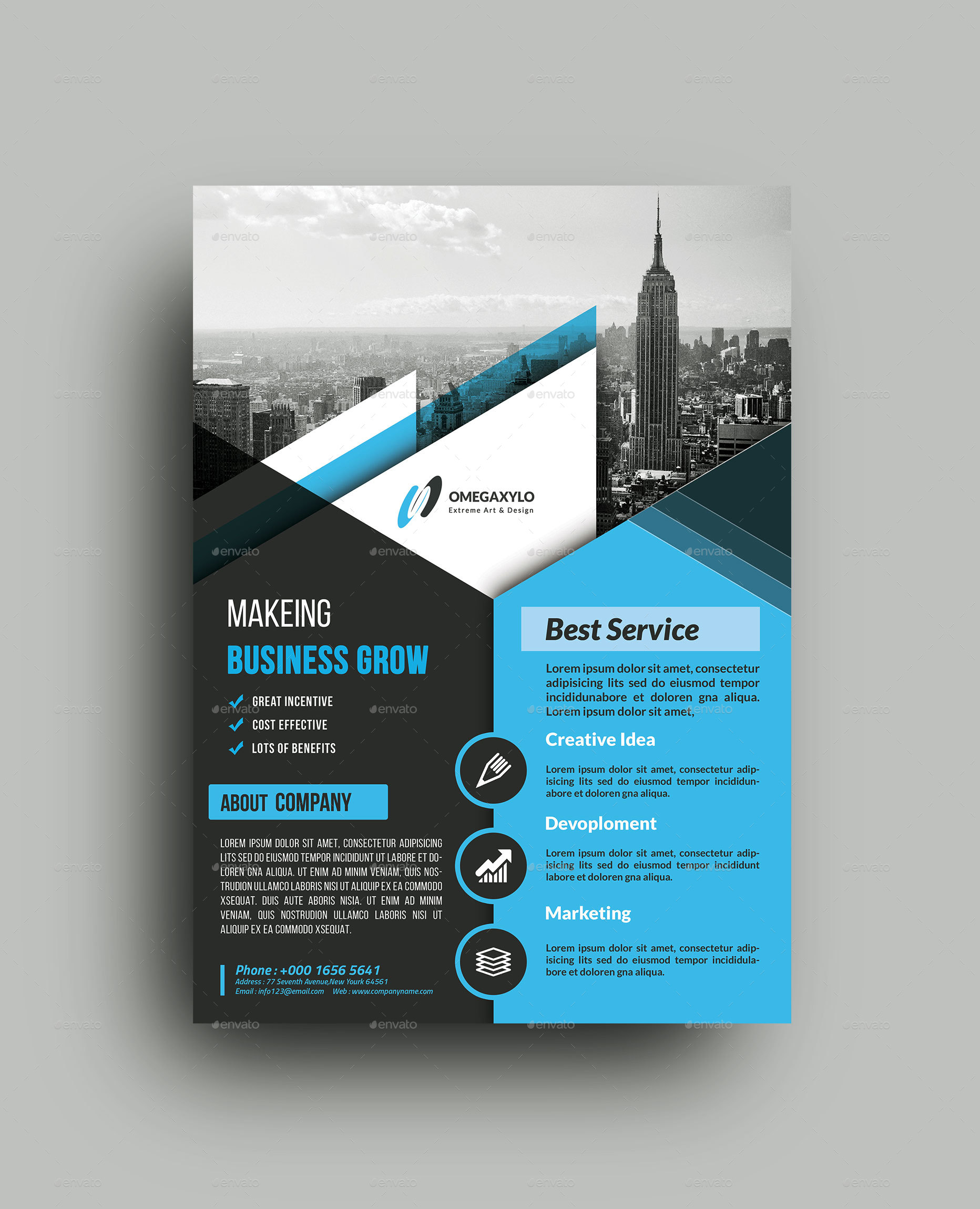 Business Flyer, Print Templates | GraphicRiver