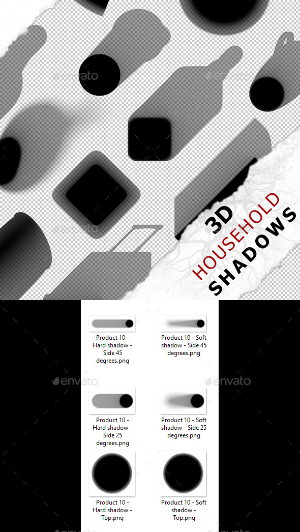 3D Shadow - 3Docean 22292334