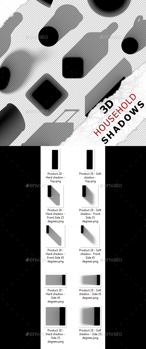 3D Shadow - Product 28 - 3DOcean Item for Sale