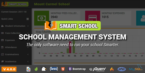 Smart School : School Management System - CodeCanyon Item for Sale