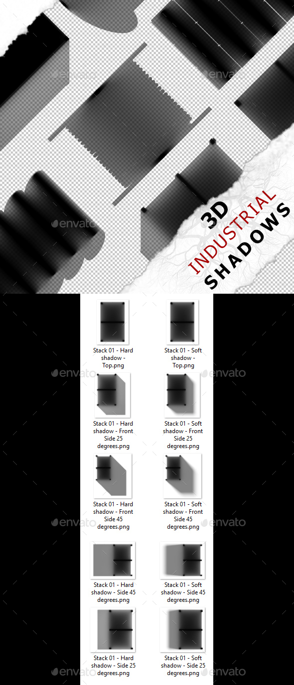 3D Shadow - 3Docean 22295452