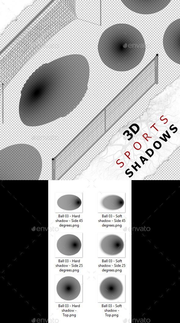 3D Shadow - 3Docean 22295514