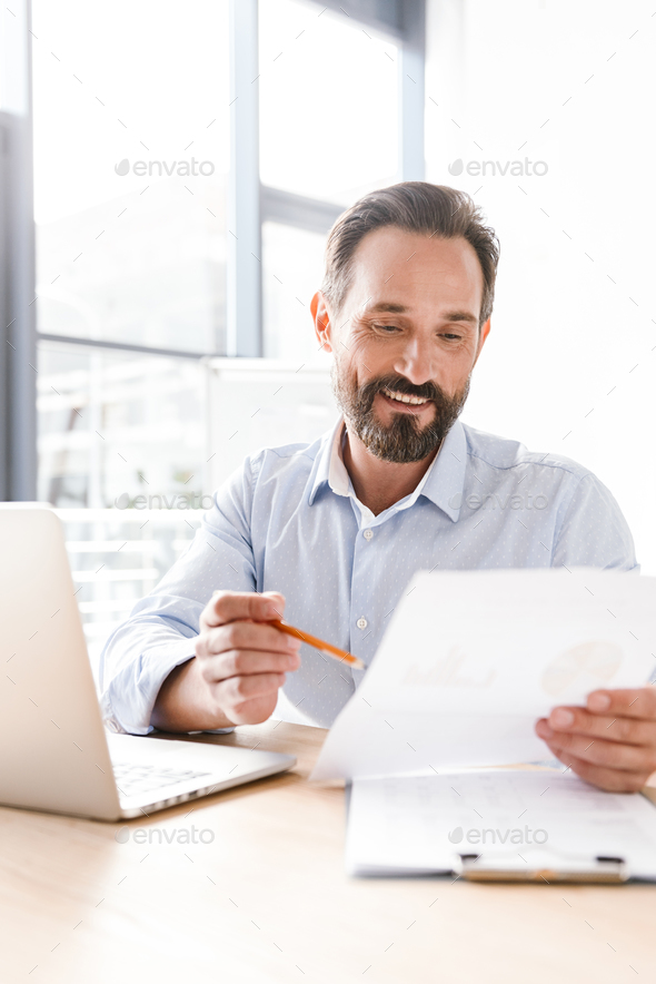 Successful man manager - Stock Photo - Images