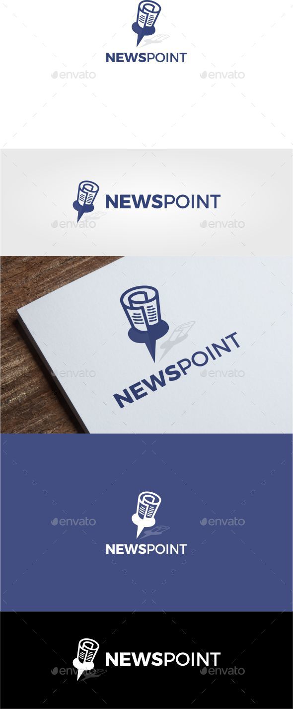 NewsPoint logo - Symbols Logo Templates