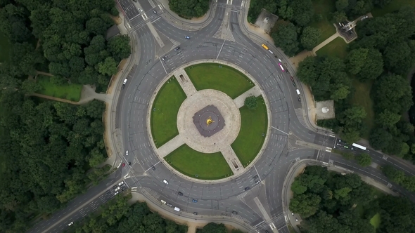 Shiny Victory Column in Berlin