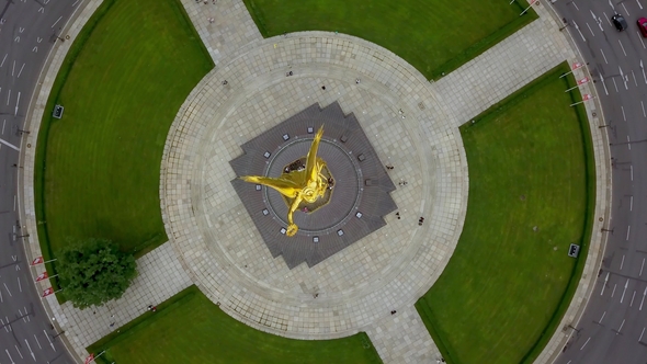 Shiny Victory Column in Berlin