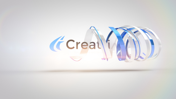 3D Streak Logo - VideoHive 21335708