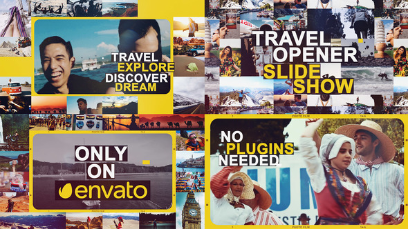 Travel SlideShow Opener - VideoHive 22300595