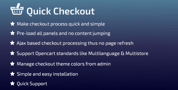 Quick Checkout - CodeCanyon Item for Sale
