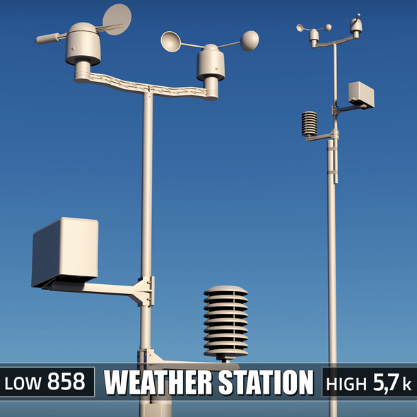 Weather meteo station - 3Docean 19162297