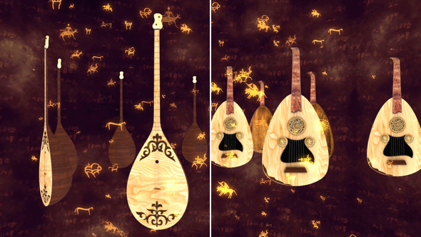 Oriental Musical Instruments Pack 02