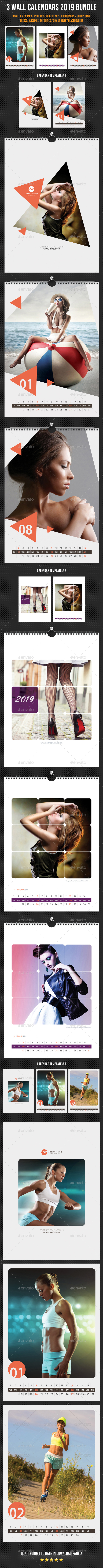 Creative Wall Calendars 2019 Bundle 5 - Calendars Stationery