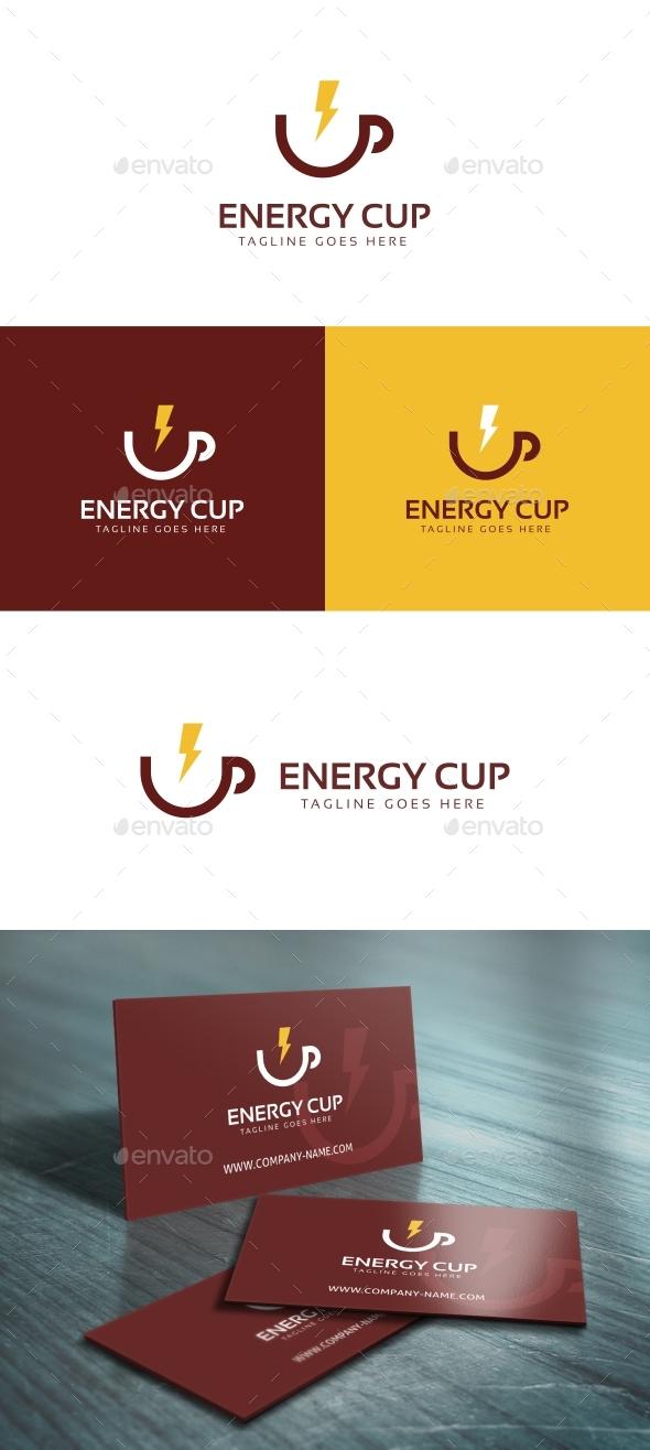 Energy Cup Logo Template - Symbols Logo Templates