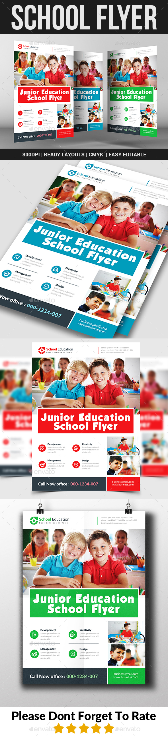 School Flyer - Corporate Flyers
