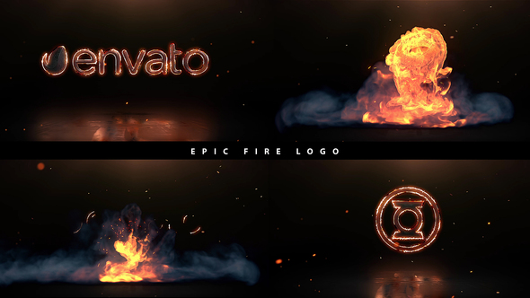 Epic Fire Logo - VideoHive 22307606