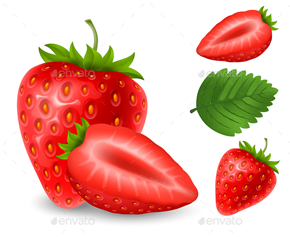 Strawberry - Food Objects