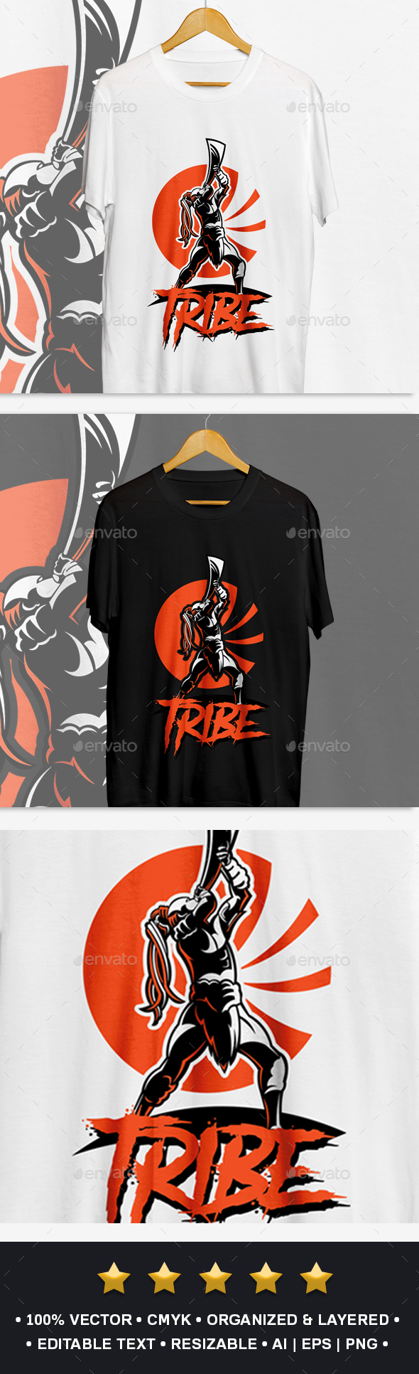 Tribe T-Shirt Design - Designs T-Shirts