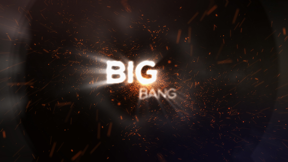 Big Bang Particle Logo Reveal
