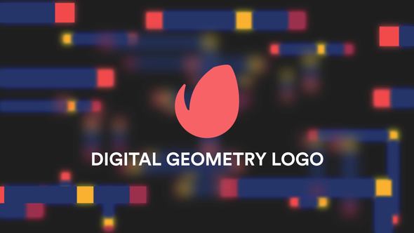 Digital Geometry Logo - VideoHive 22310291