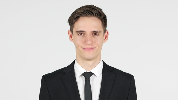 Yes By Businessman, Shaking Head To Agree alt