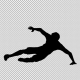 Soccer Tackle Silhouette - VideoHive Item for Sale