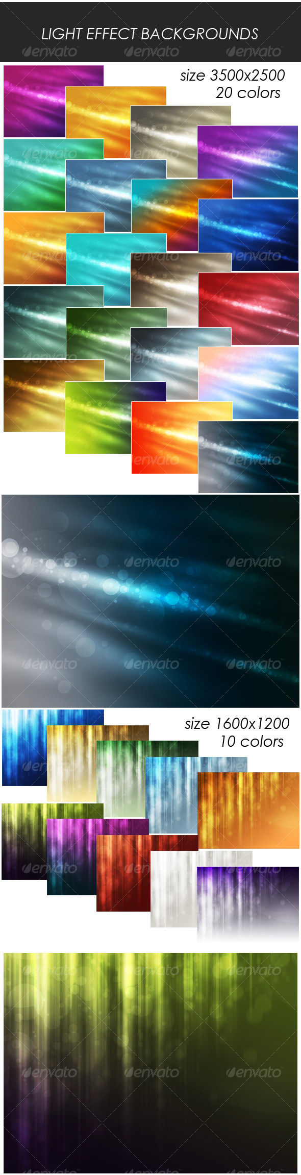Light Effect Backgrounds