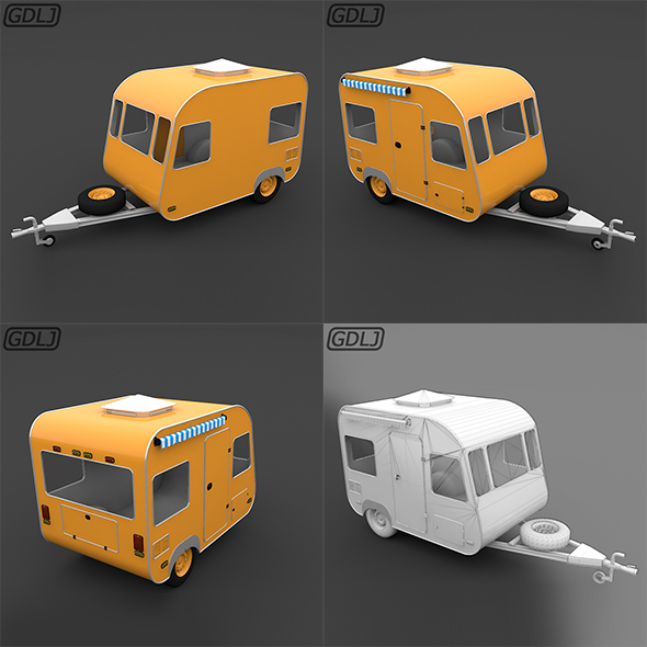 Trailer Travel small - 3Docean 22312967