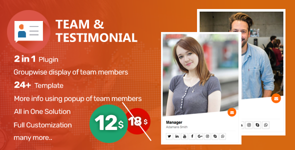Supaz Team and Testimonials - CodeCanyon Item for Sale
